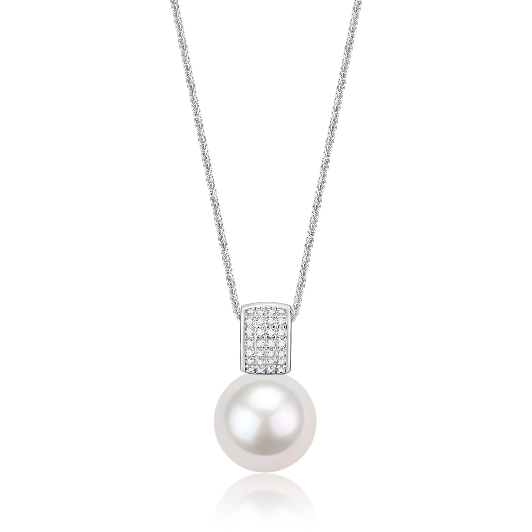 11-12mm Freshwater Pearl Pendant Necklace