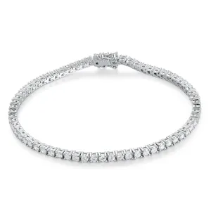 18K White Gold Diamond Bracelet