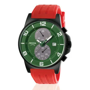 3777-25 Mens Boccia id. Titanium Watch