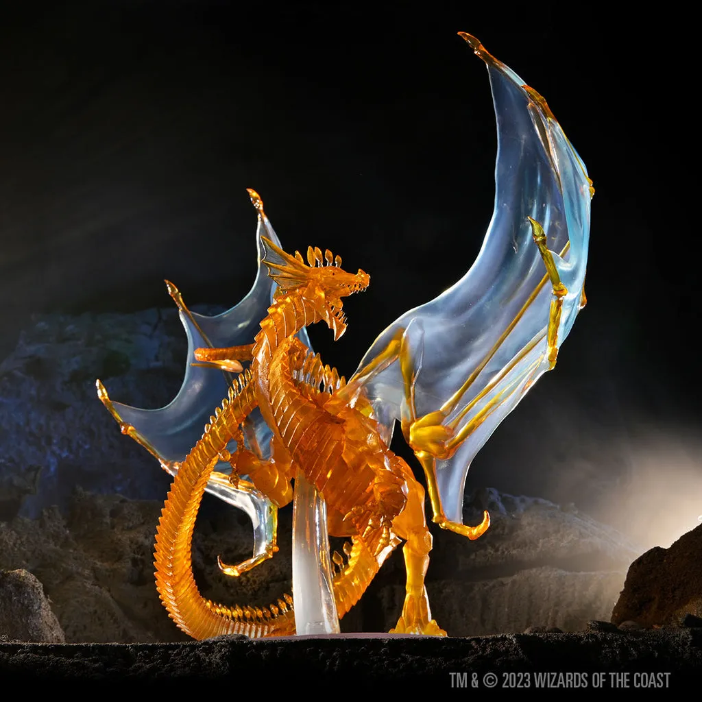 Adult Topaz Dragon - D&D Icons of the Realms