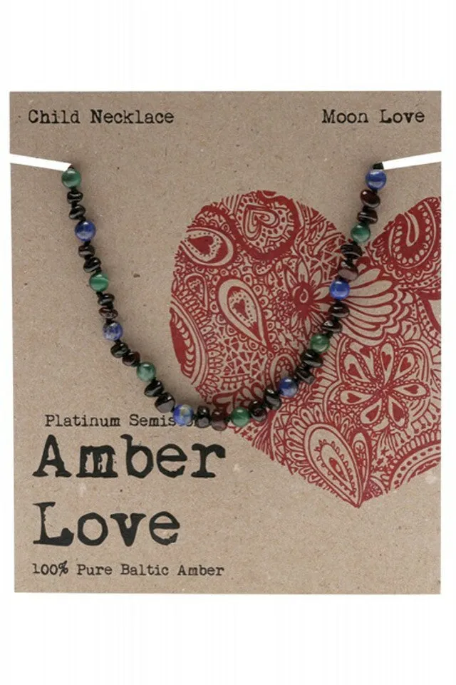 Amber Love Children's Necklace 100% Baltic Amber