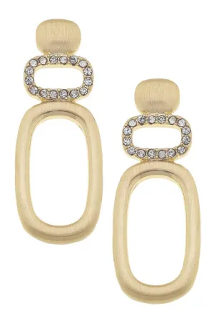 Angelina Pave Statement Earring