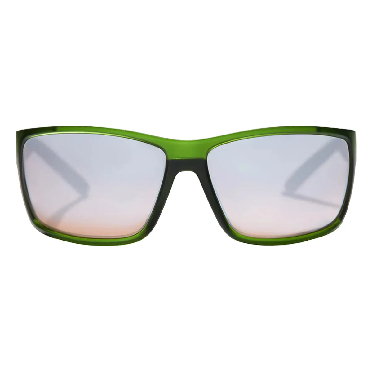 Bajio Sunglasses Bales Beach Green Cerveza Matte Silver Glass Mirror