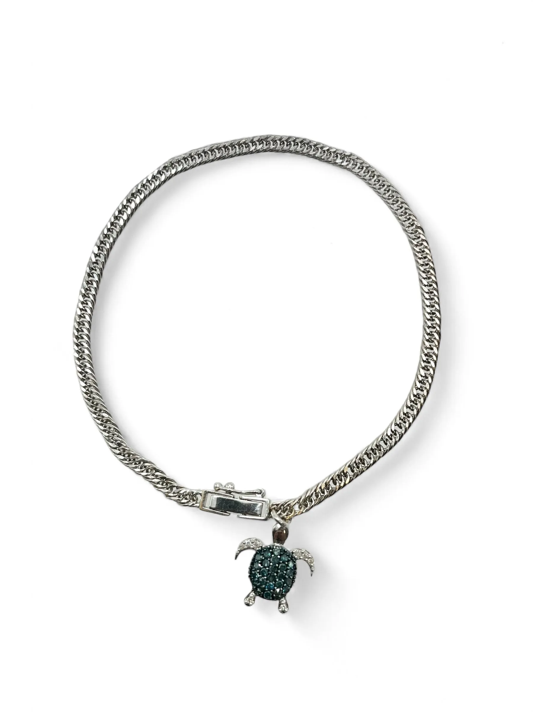 BRACELET WITH LUCKY BLUE CHARM