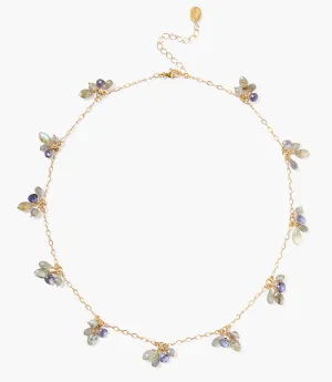 Chan Luu Gemstone Cluster Necklace