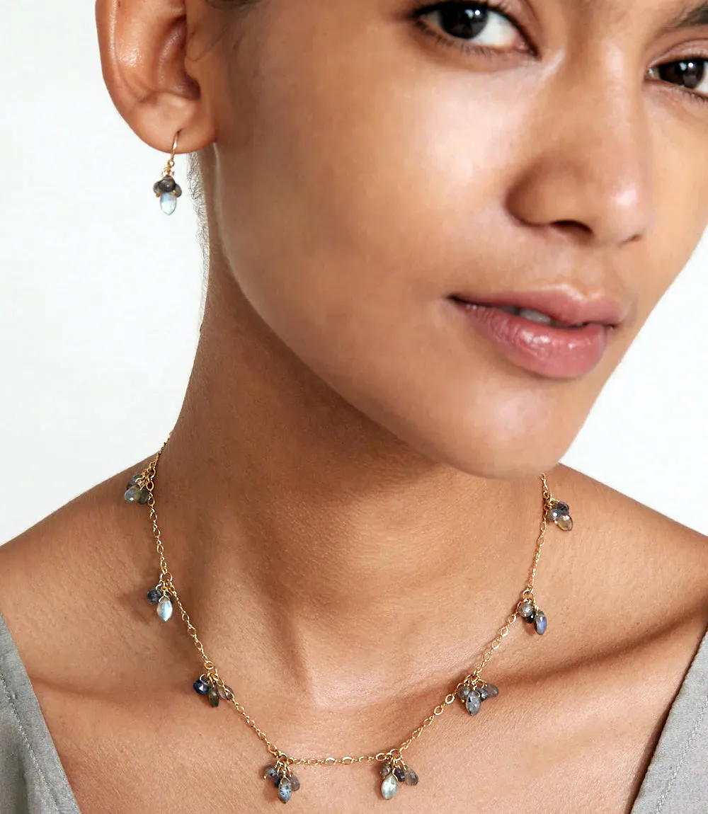 Chan Luu Gemstone Cluster Necklace