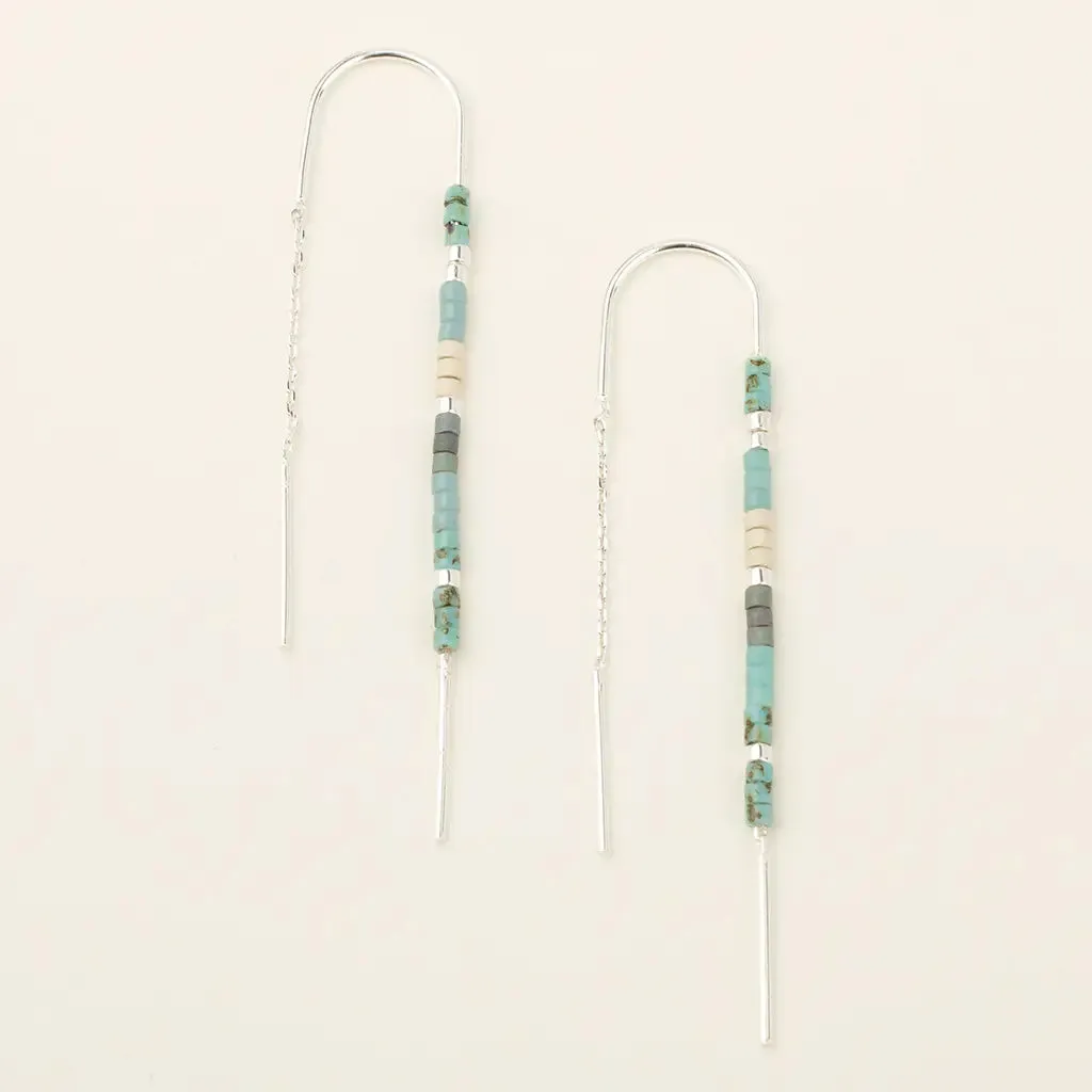 Chromacolor Miyuki Thread Earring