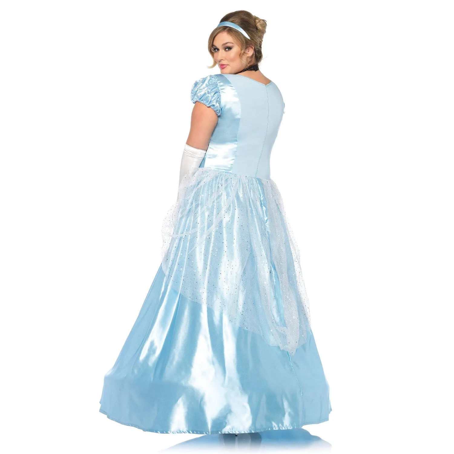 Classic Blue Princess Ladies Plus Leg Avenue Costume