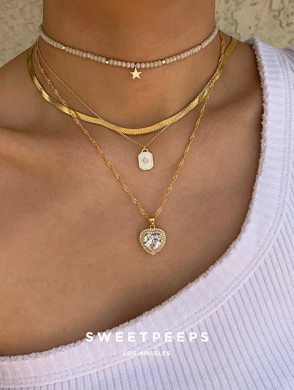 Diamond Heart Necklace