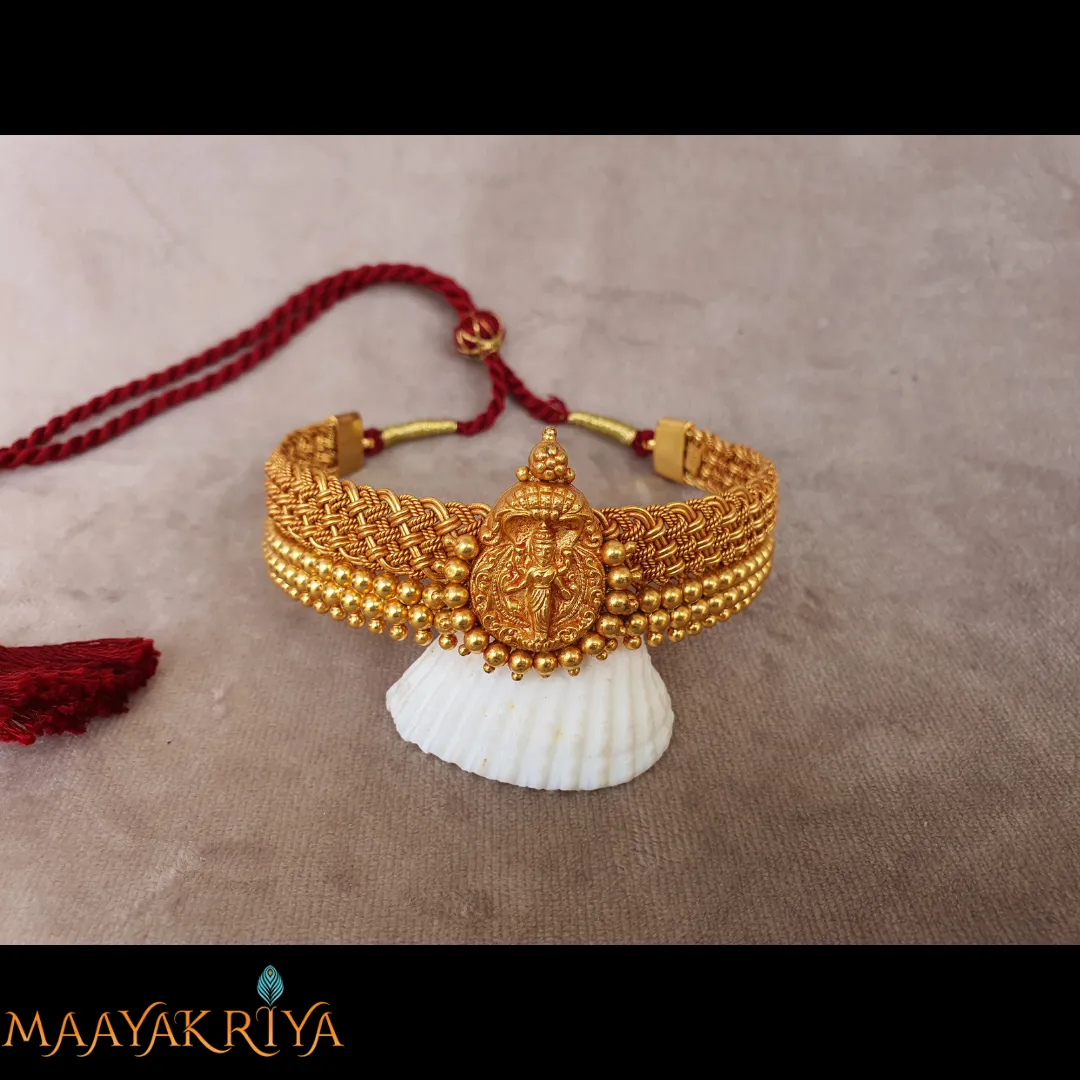 Diptha Choker/Necklace/Vanki/Armlet Set