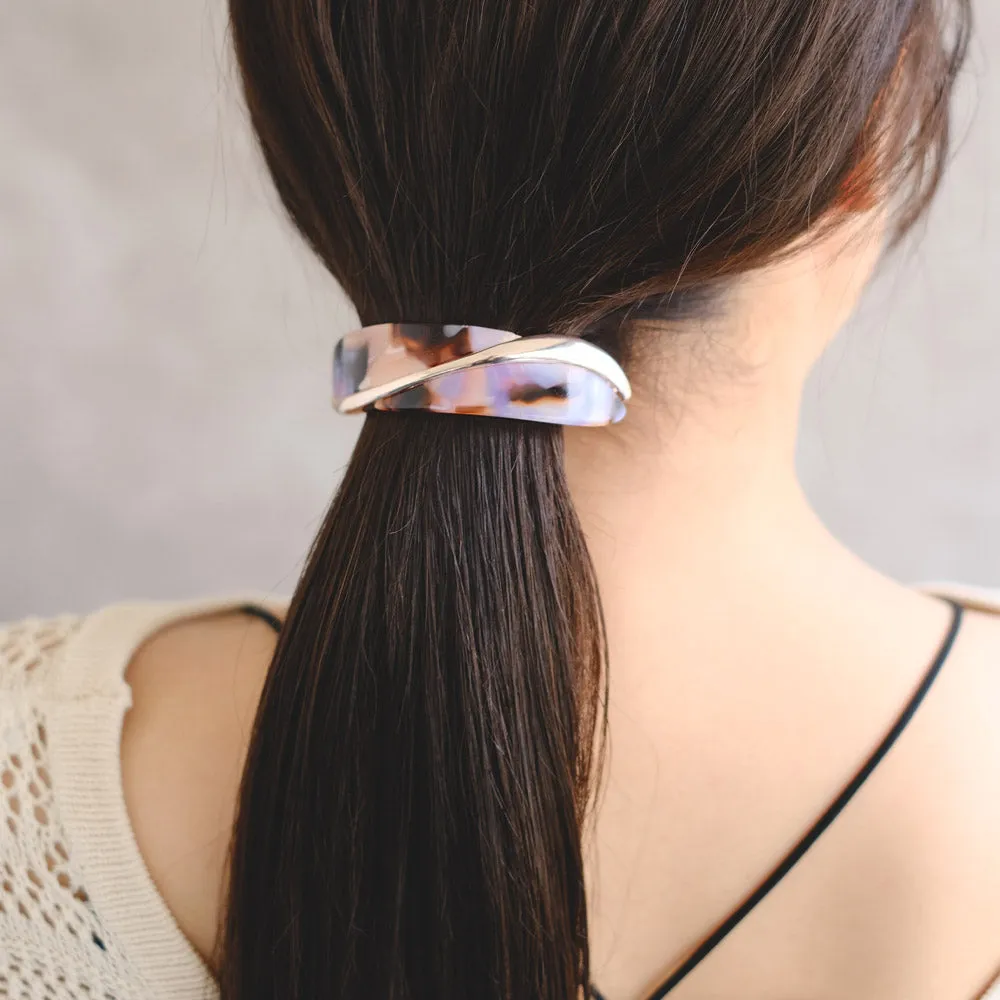 Firm Grip Metal Detail Barrette