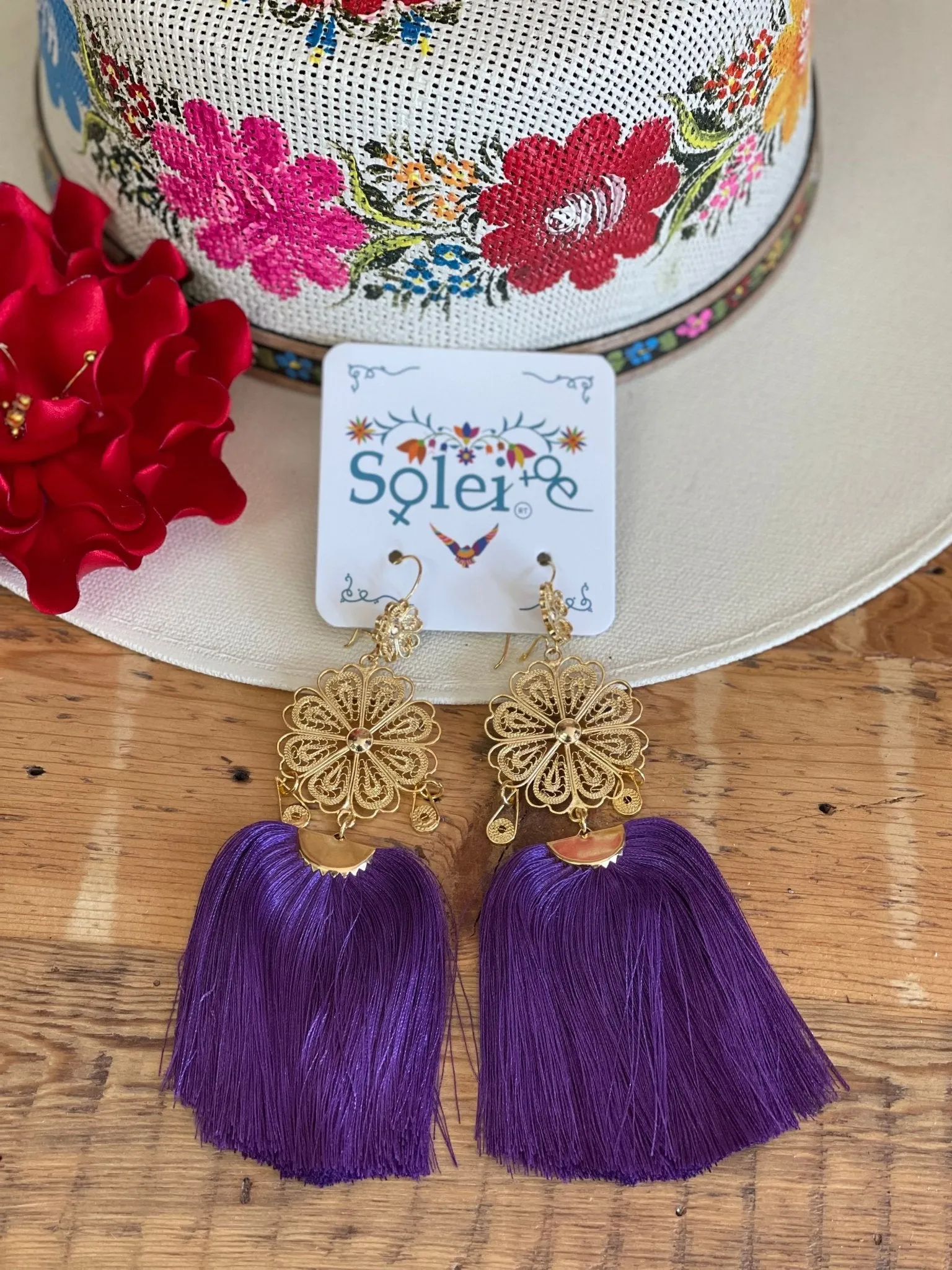 Flor Cascada Earrings