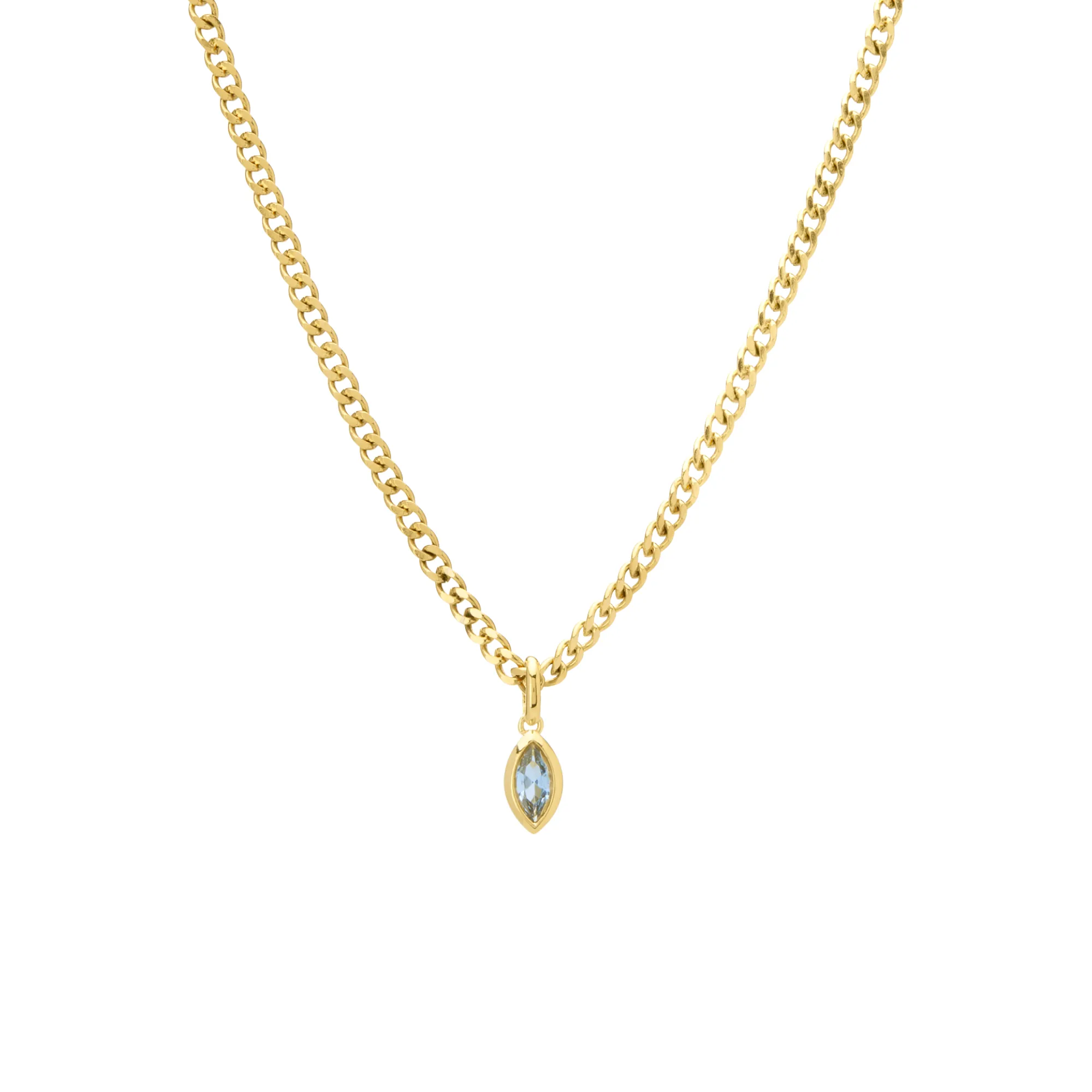 Kaia Necklace - Sky Blue