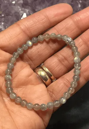 Labradorite 5mm Stretchy Bracelet