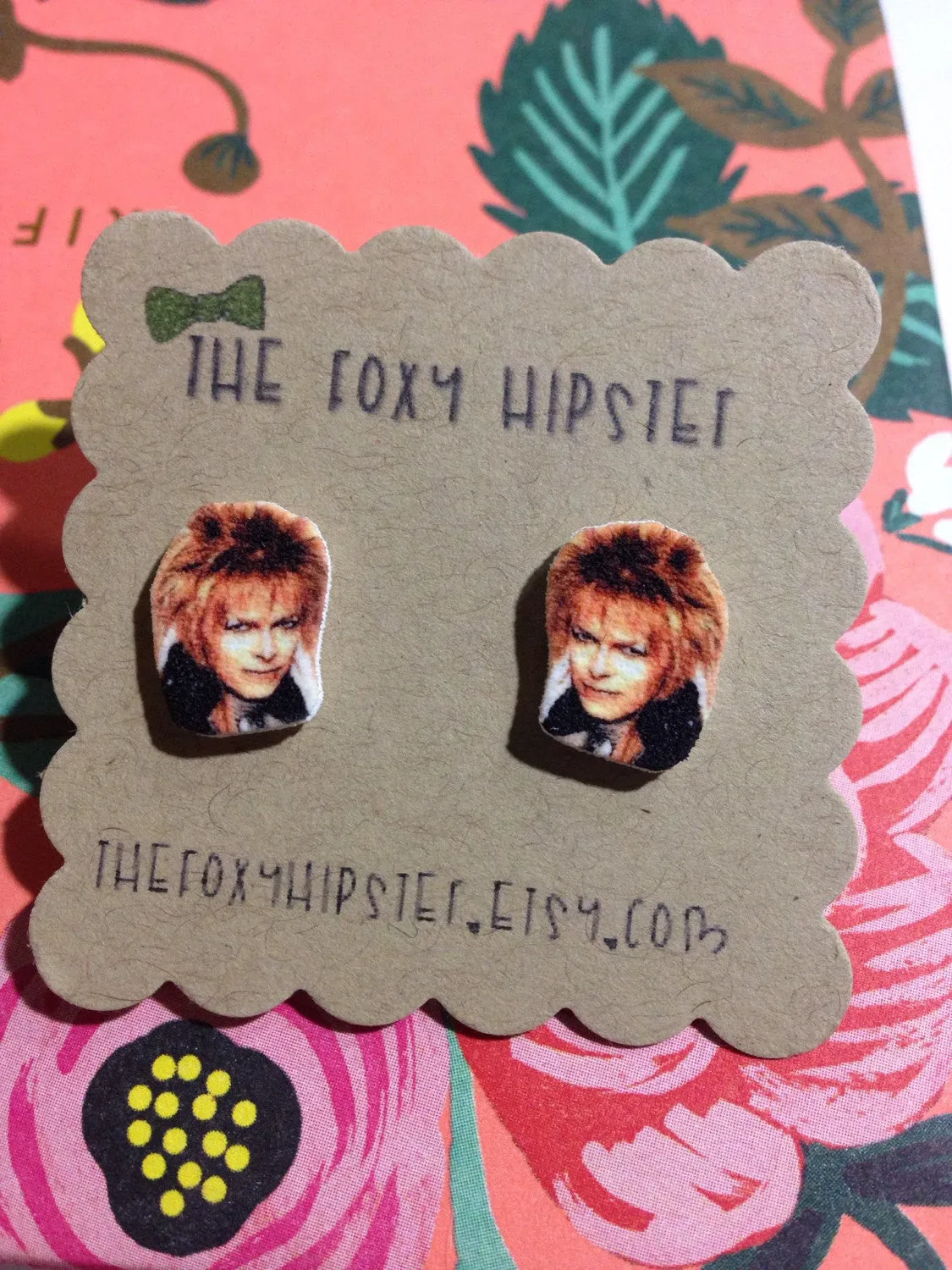 Labyrinth Jareth Goblin King Stud Earrings