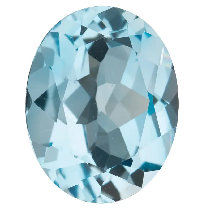 Loose 7.50ct OV Cut Blue Topaz