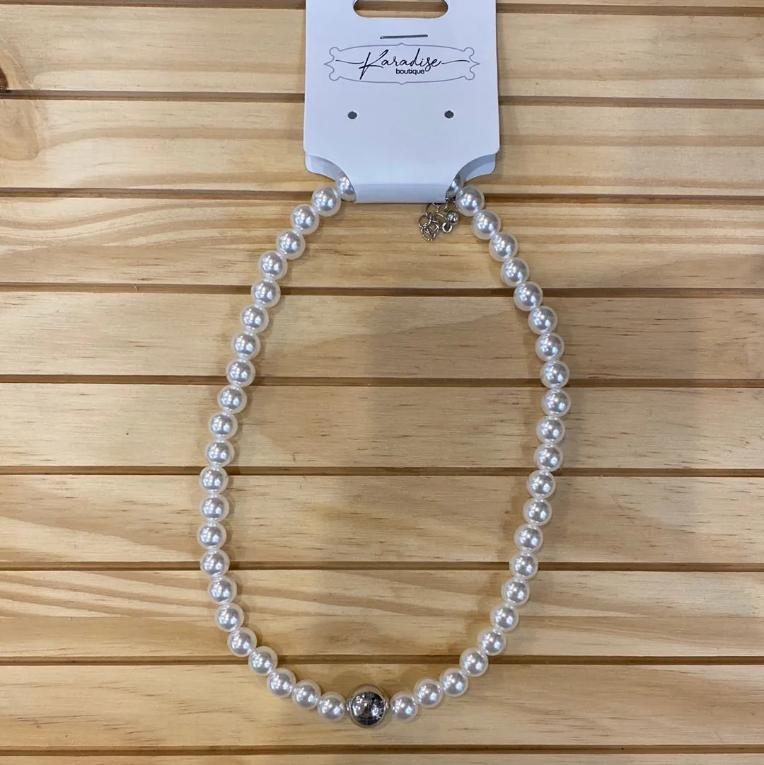 Loving Soul Pearl Choker