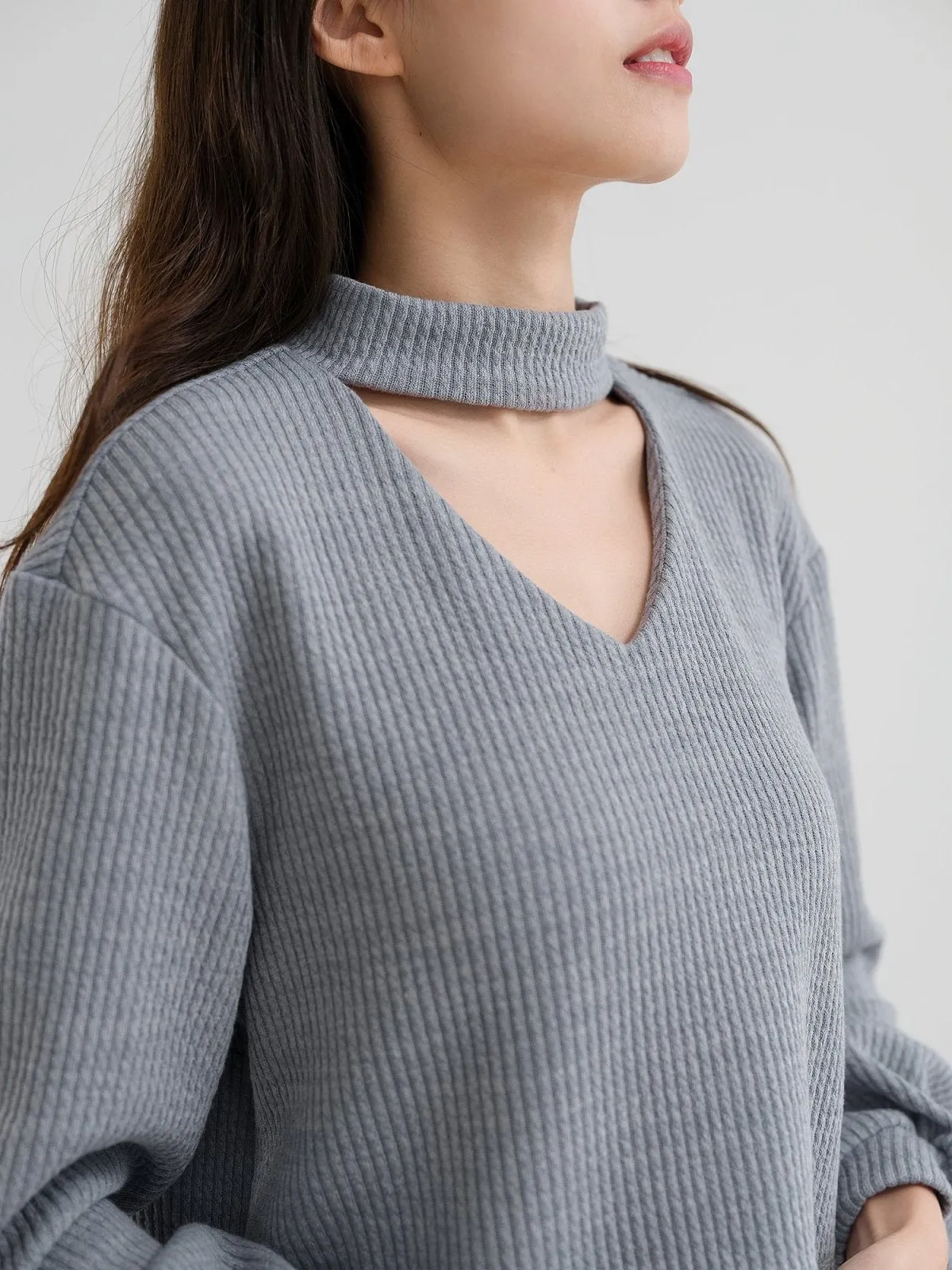 Lush Cut Out Knit Top