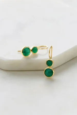 Mindi Earring | Beryl Emerald