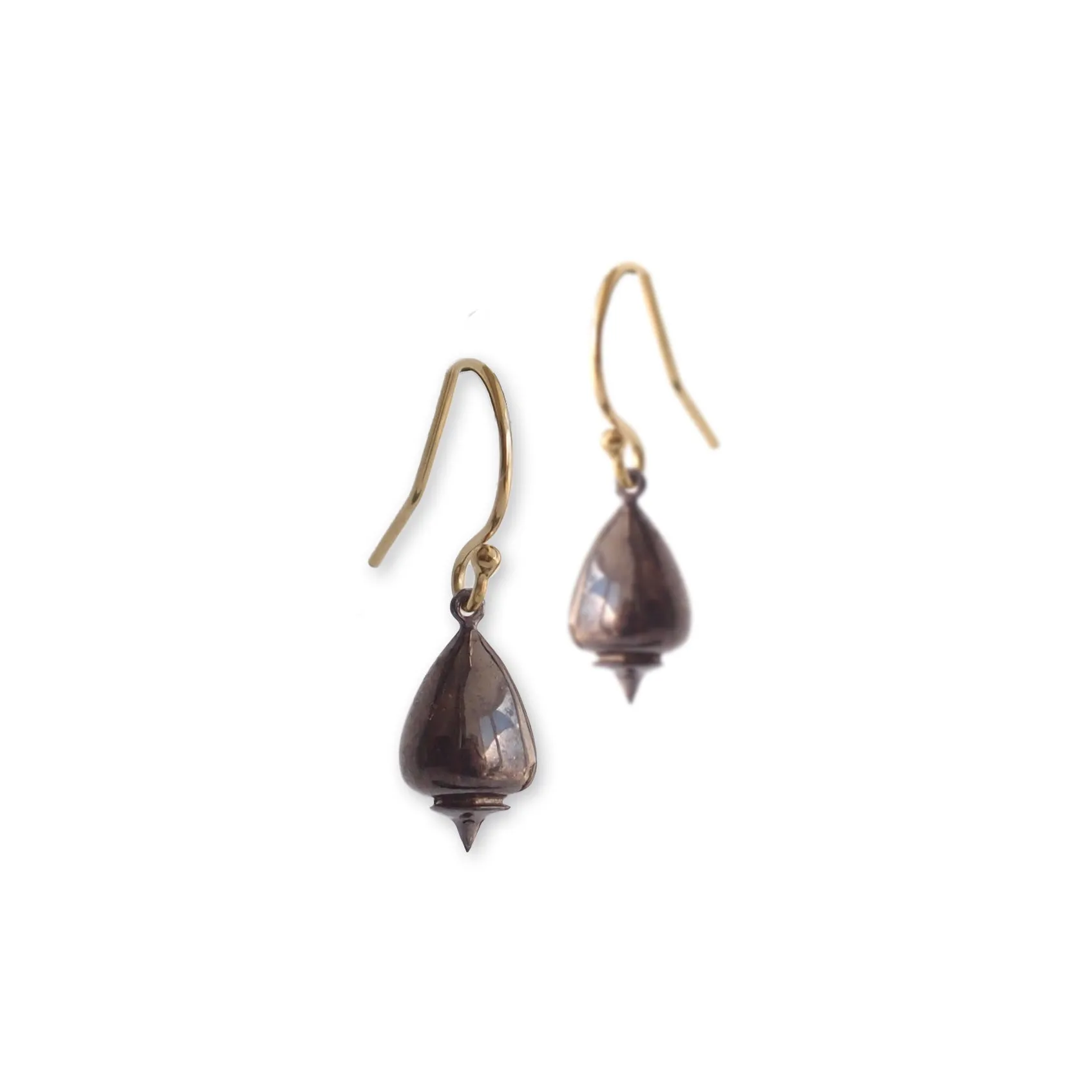 plomb drop earrings