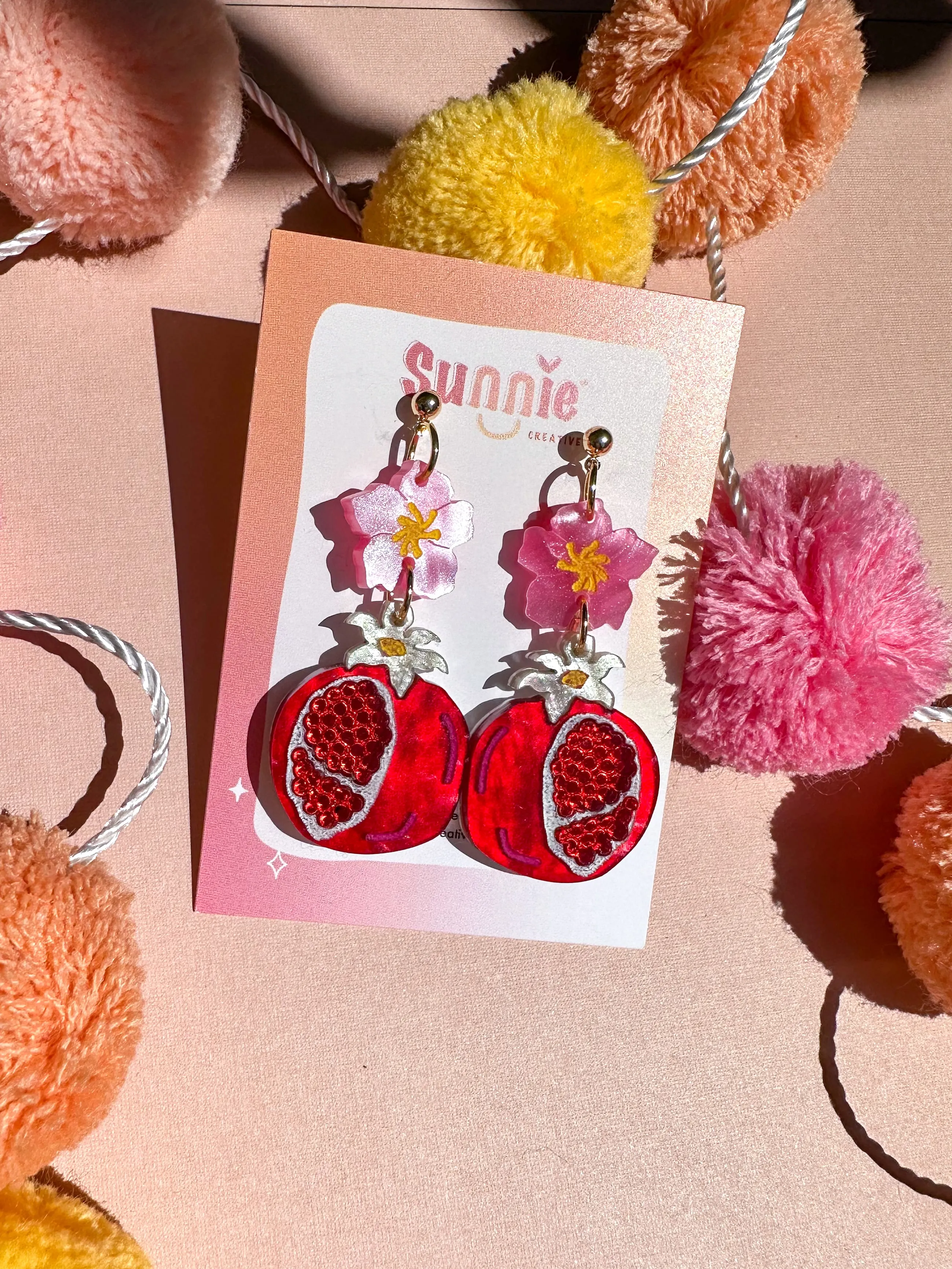 Pomegranate Dangle