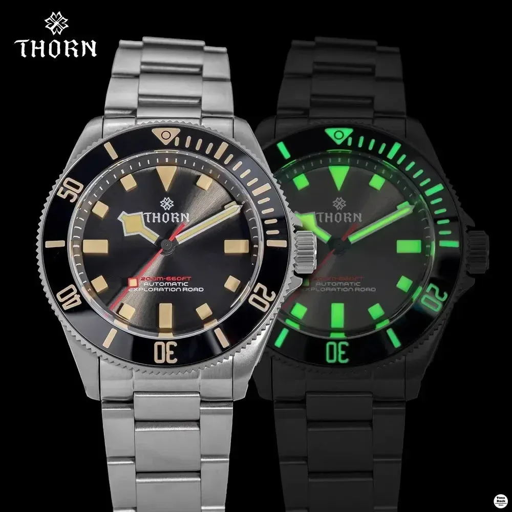 ★Pre-Owned★Thorn PT5000 Automatic 39mm Titanium Watch