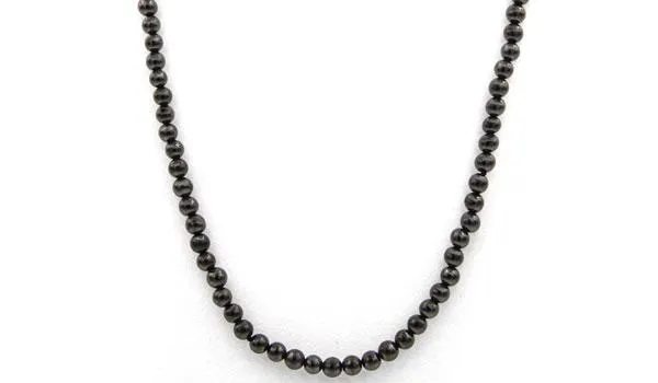 Shungite Gloss Natural Gemstone Necklace