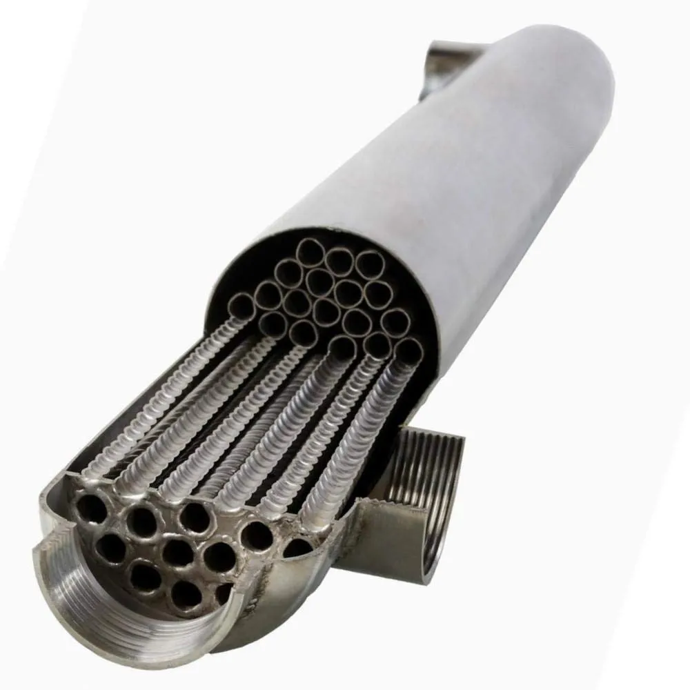 Swimming Pool Heat Exchanger - 85K Titanium Opposite Side 1" & 3/4" FPT