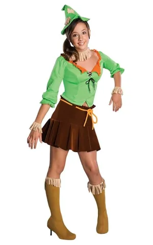 Teens Tweens The Wizard Of Oz Scarecrow Costume