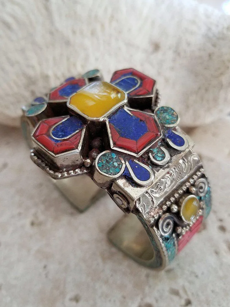 Tibetan Cuff Bracelet