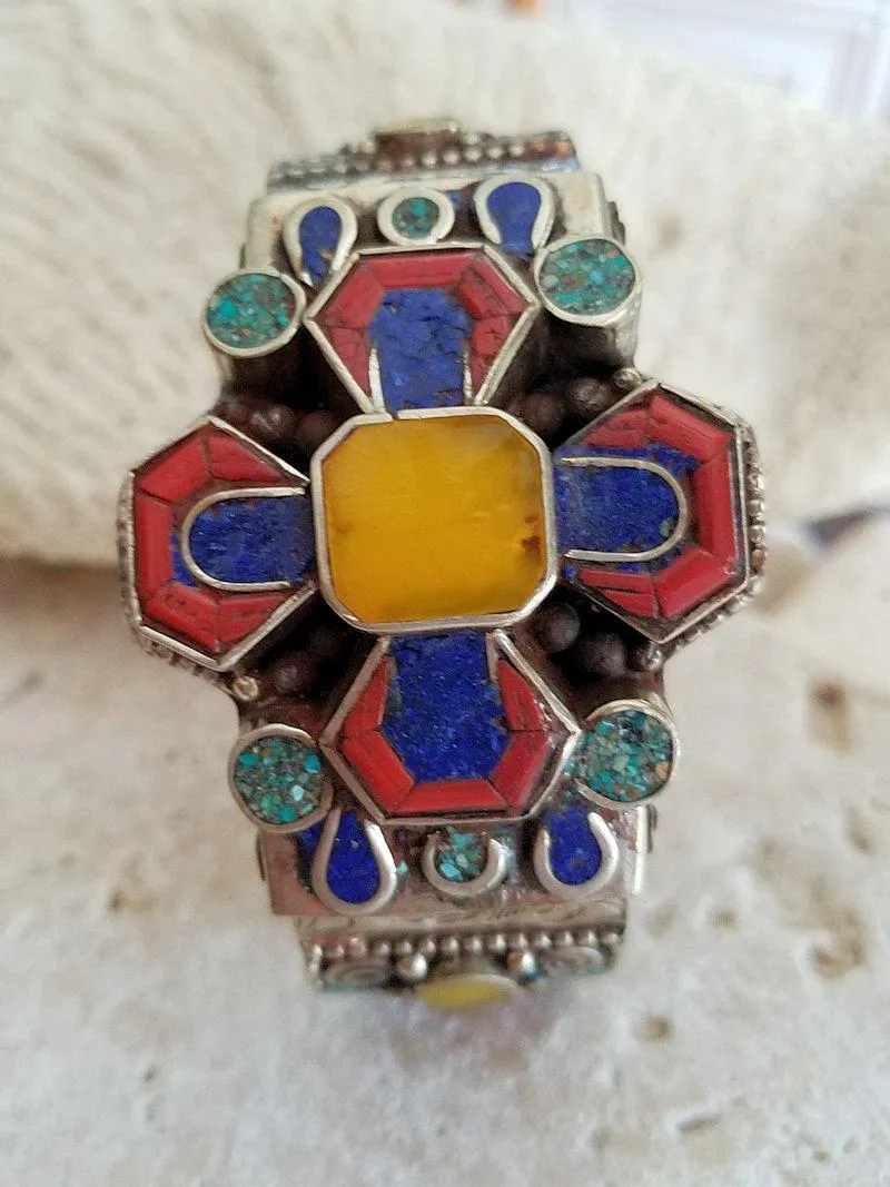 Tibetan Cuff Bracelet