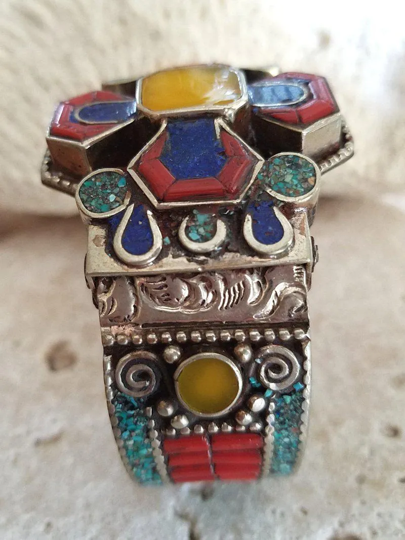 Tibetan Cuff Bracelet