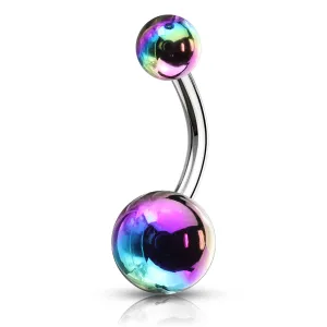 Titanium Belly Ring-Multicolor