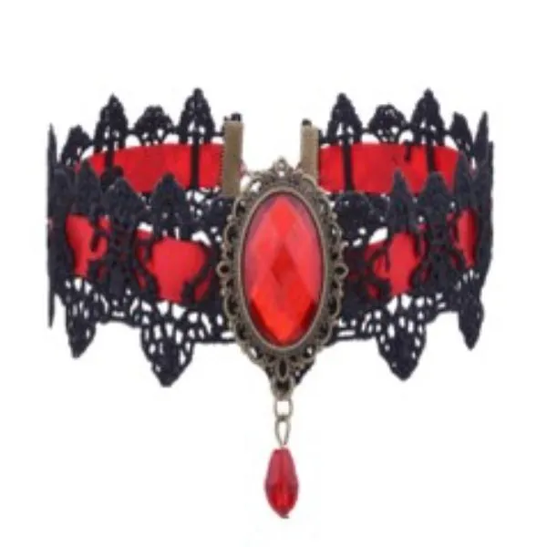 Vampire Choker with Gem