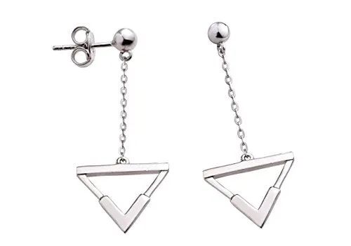 Womens | Girls | Classic Fashion 925 Serling Silver Dangle Drop Earrings